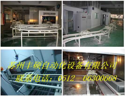 Site type electric car painting line